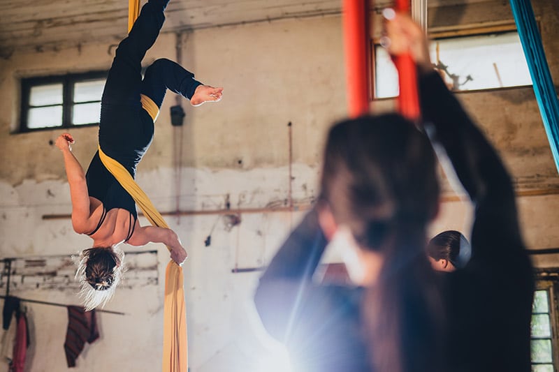 aerial silks class