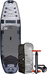 Aquaglide Blackfoot Angler Inflatable Stand Up Paddle Board - 11'