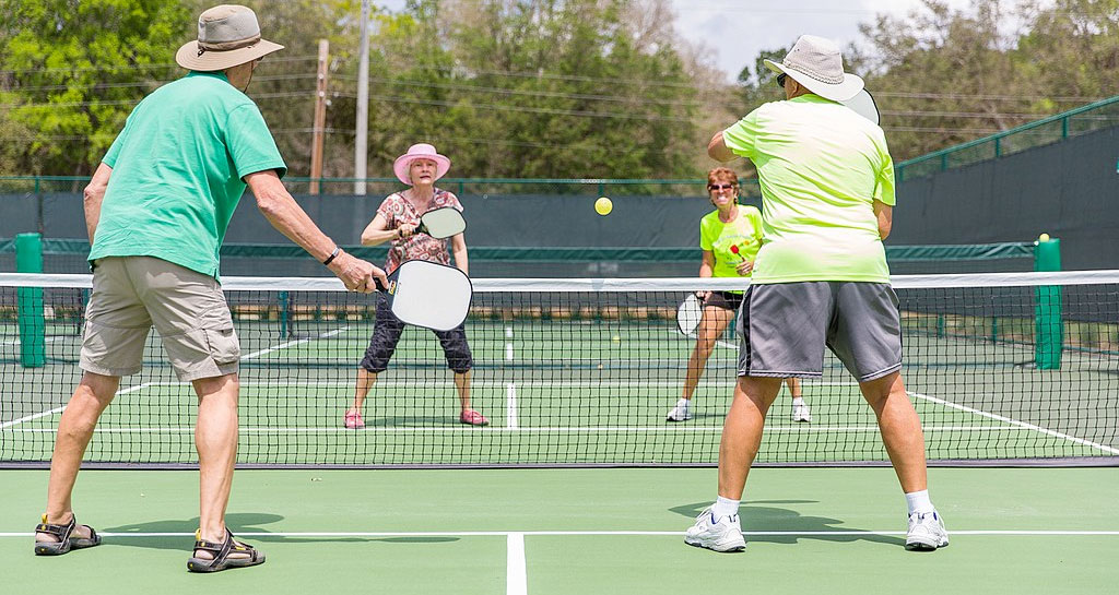 pickleball game