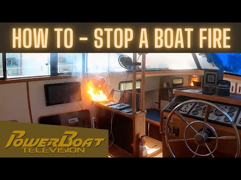 Reduce the chances of an electrical fire getting out of control on your boat! | My Boat DIY