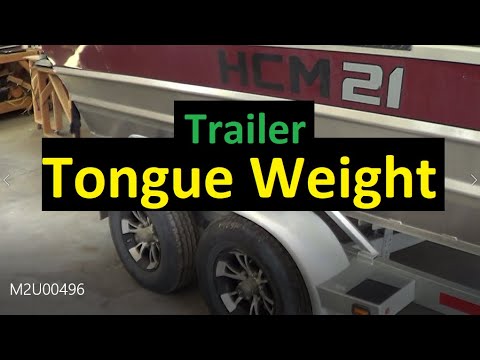 Jet Boat Trailer Tongue Weight