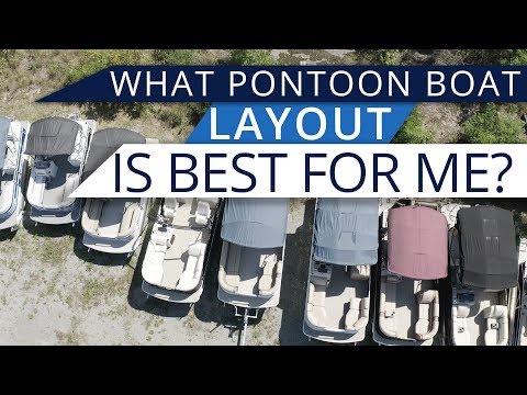 What Pontoon Boat Layouts are Most Common or Best?