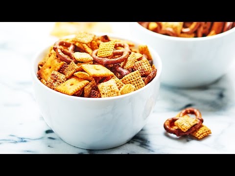 Slow Cooker Chex Mix Recipe - Show Me the Yummy - Episode 24