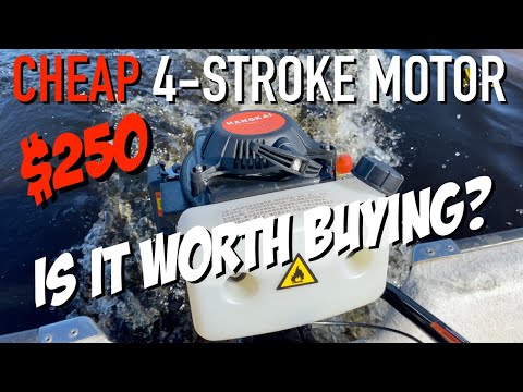 $250 Hangkai Outboard Motor - Test &amp; Review