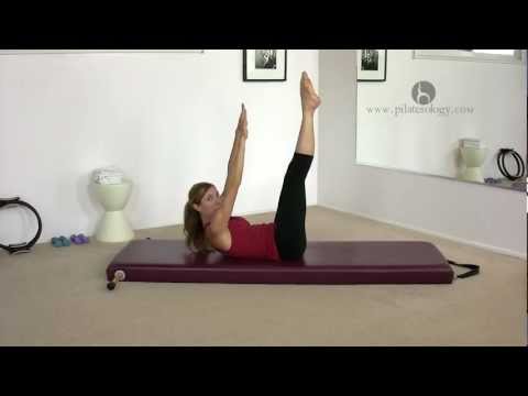 Pilates Double Leg Stretch Exercise with Alisa Wyatt