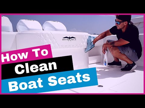 Clean &amp; Protect Vinyl Boat Seats ( Properly ) | Revival Marine Care