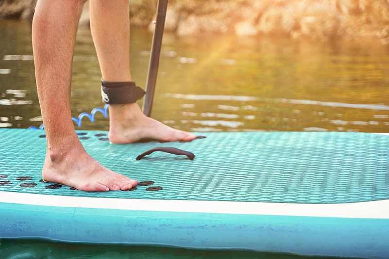 paddle board closeup