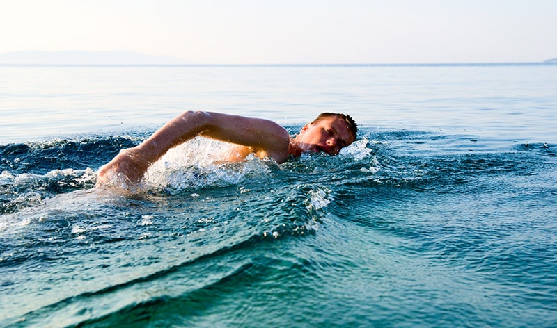 ocean swimming