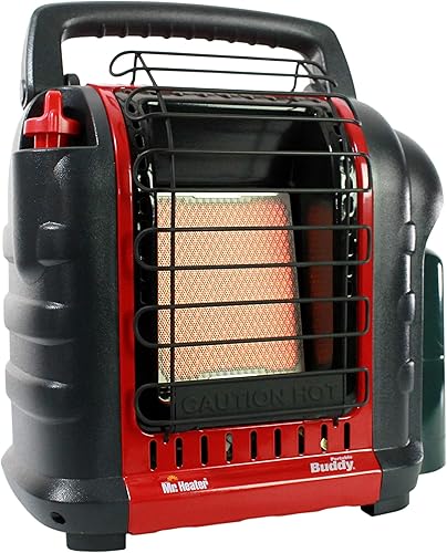 Mr. Heater F232000 MH9BX Buddy 4,000-9,000-BTU Indoor-Safe Portable Propane Radiant Heater