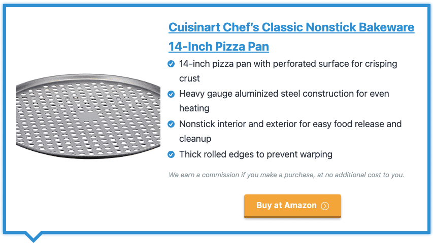 Cuisinart Chef’s Classic Nonstick Bakeware 14-Inch Pizza Pan