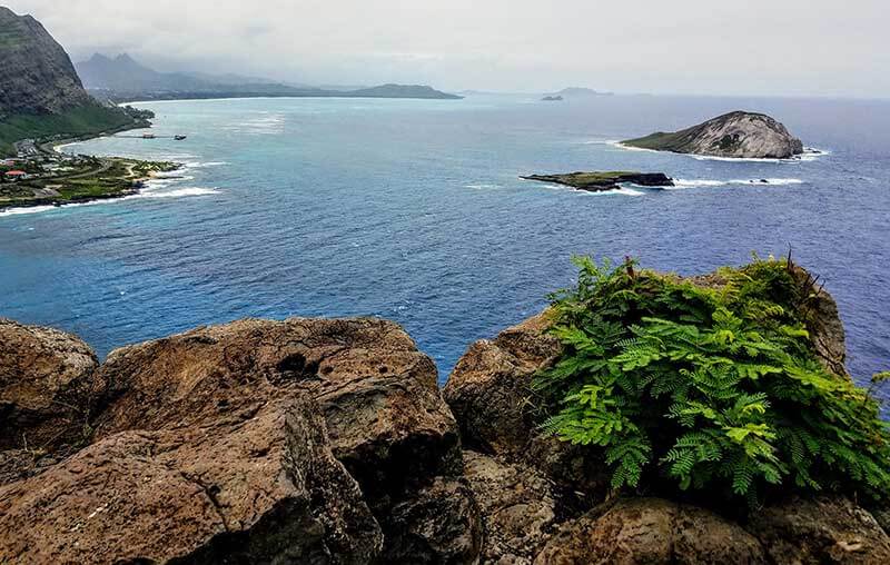 Mokulua islands Lanikai Pillbox Hike