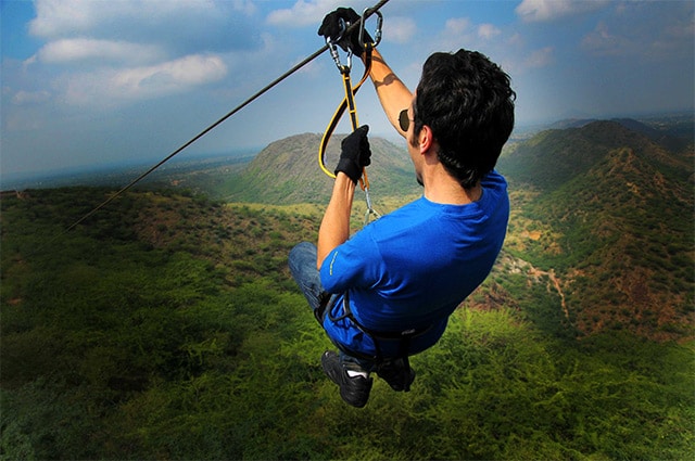 Neemrana zipline