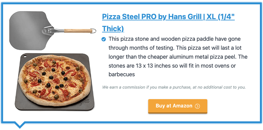 Pizza Steel PRO by Hans Grill | XL (1/4" Thick)