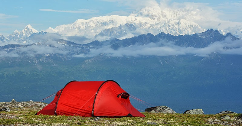 camping in alaska