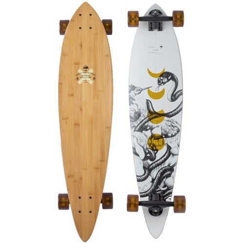 Arbor Fish Bamboo Longboard Complete