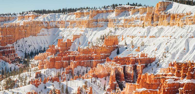 bryce canyon winter