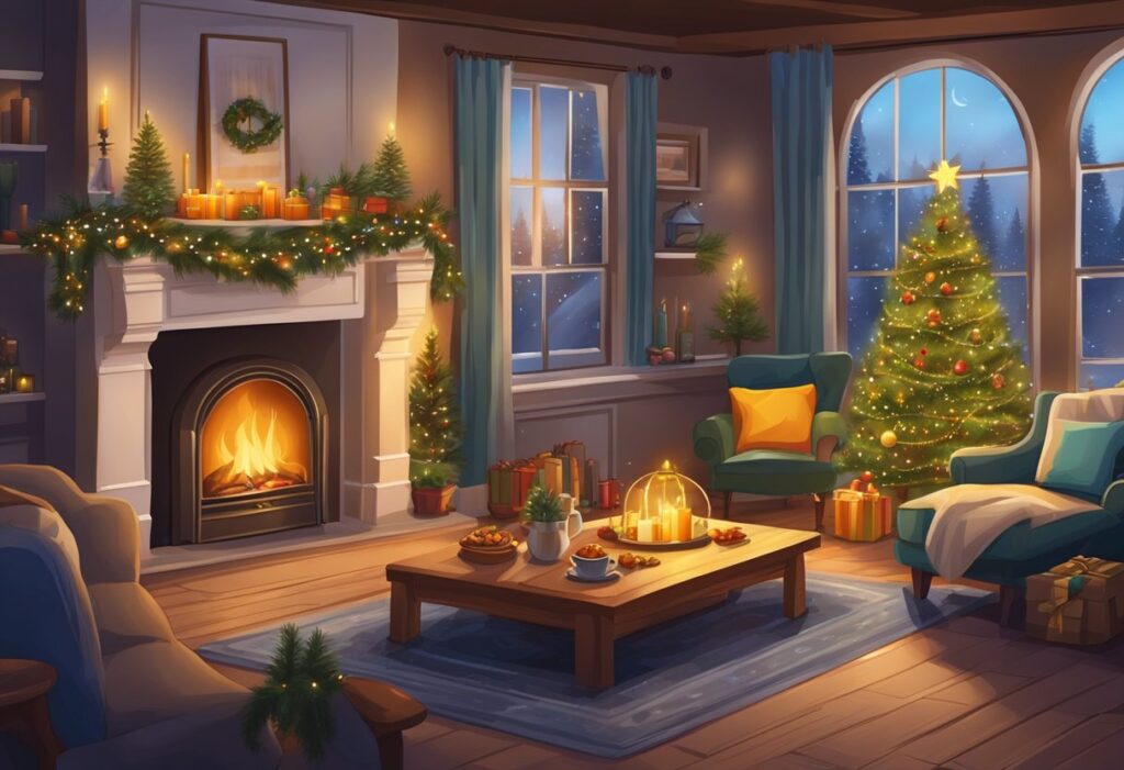 christmas scene