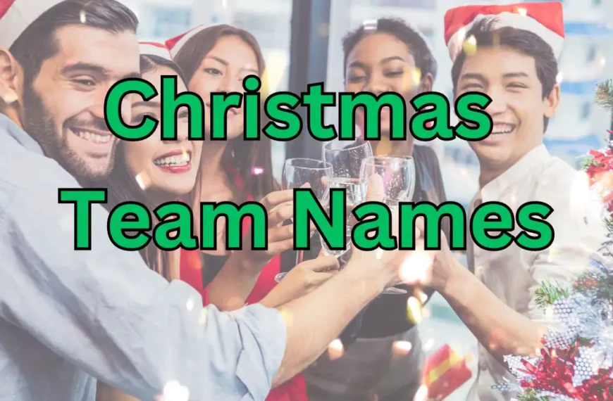 christmas team names