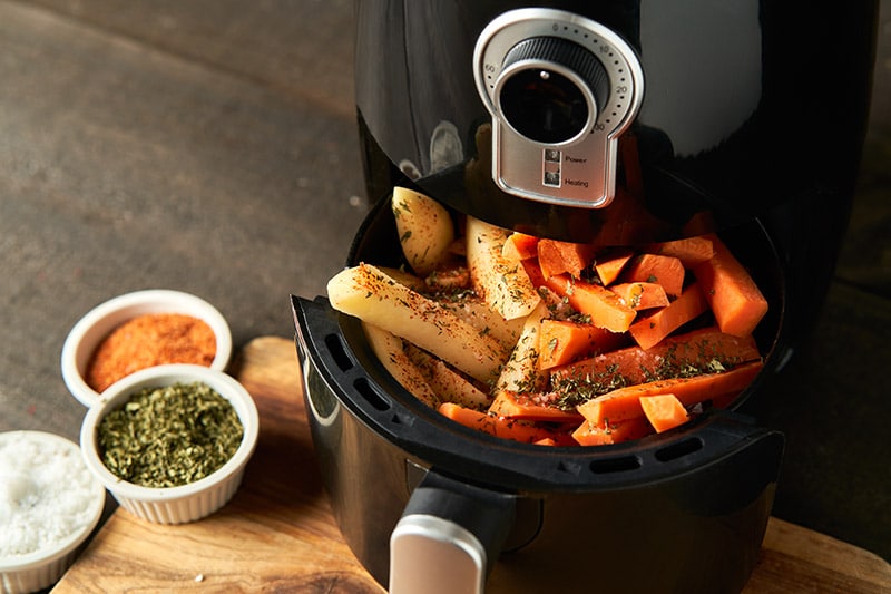 cooking potatoes in air fryer