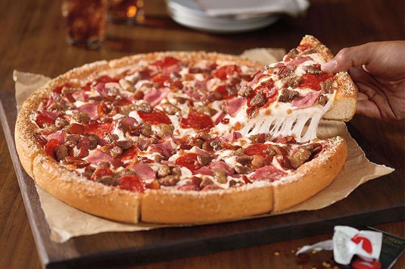 pizza hut meat lovers pizza