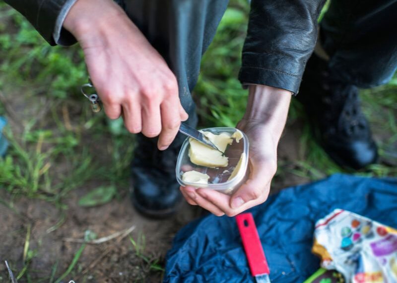 using camp kitchen knife