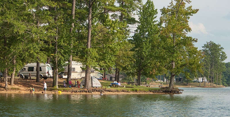 Wind Creek State Park camping